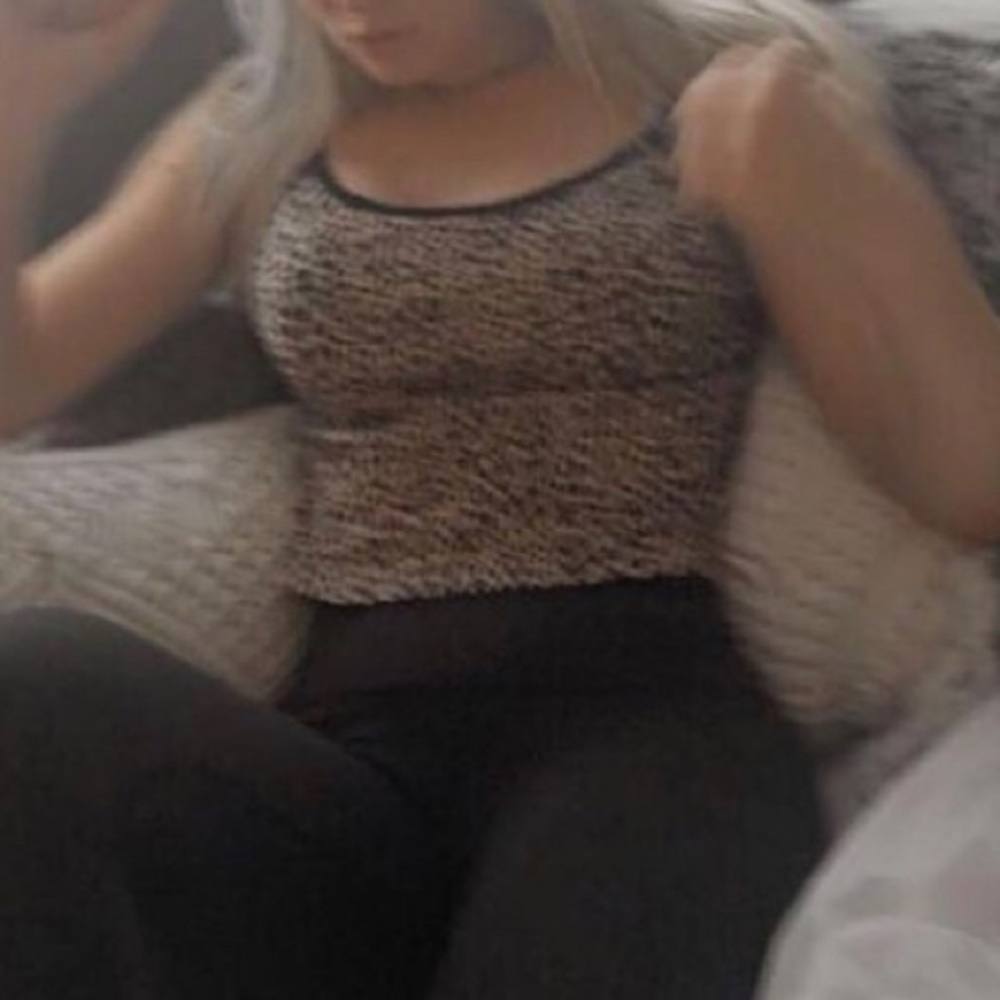 Leopard Print Brandy Melville Tank